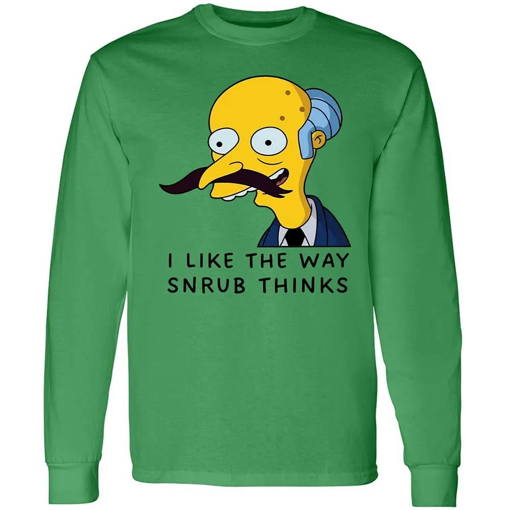 I Like the Way Snrub Thinks - Irish Green - 11