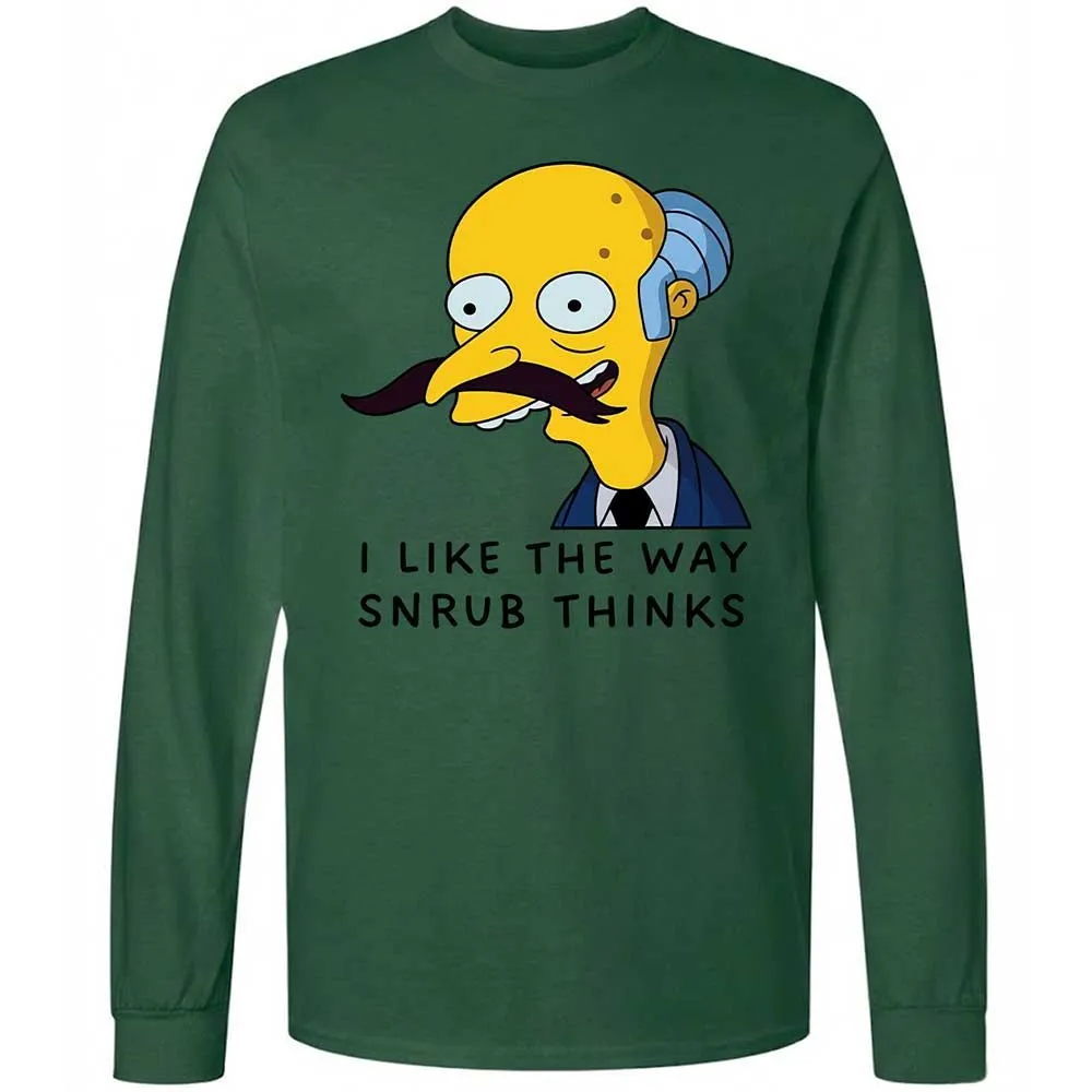 I Like the Way Snrub Thinks - Forest Green - 14