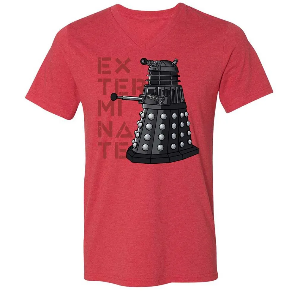 Dalek Exterminate - Heather Red - 6