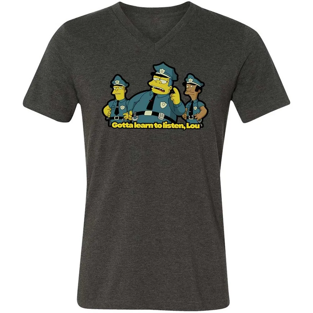 Gotta learn to listen, Lou - Dark Grey Heather - 8