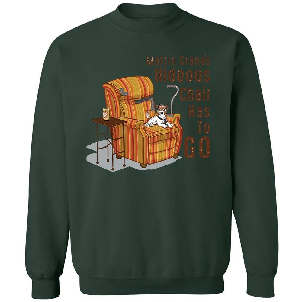 Martin Crane's Hideous Chair - Forest Green - 17