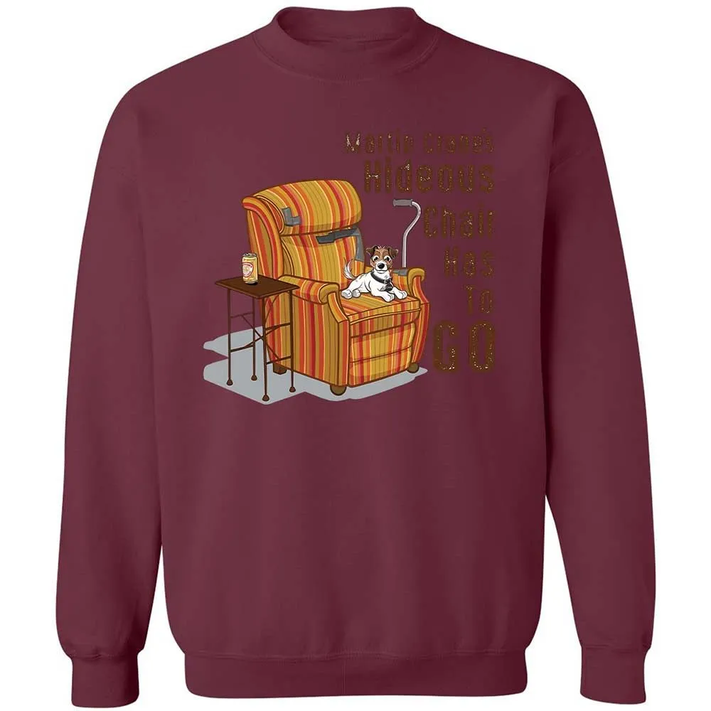 Martin Crane's Hideous Chair - Maroon - 20