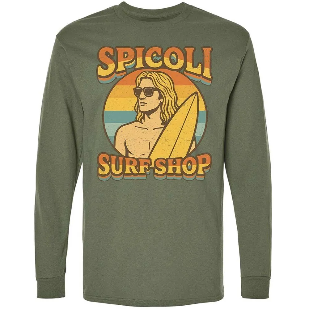 Long Sleeve T-Shirt - 1SCXGHBA - Military Green - 19