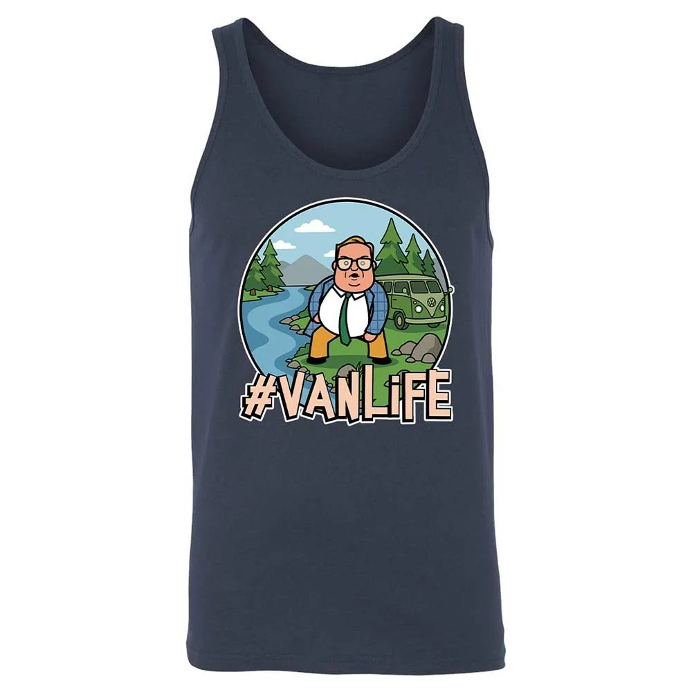 Vanlife living in a van down by the river - Navy - 2
