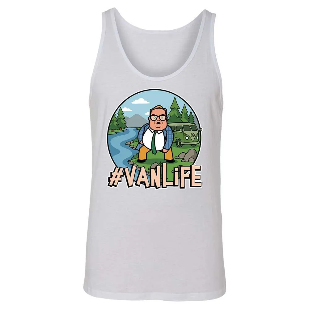 Vanlife living in a van down by the river - White - 9
