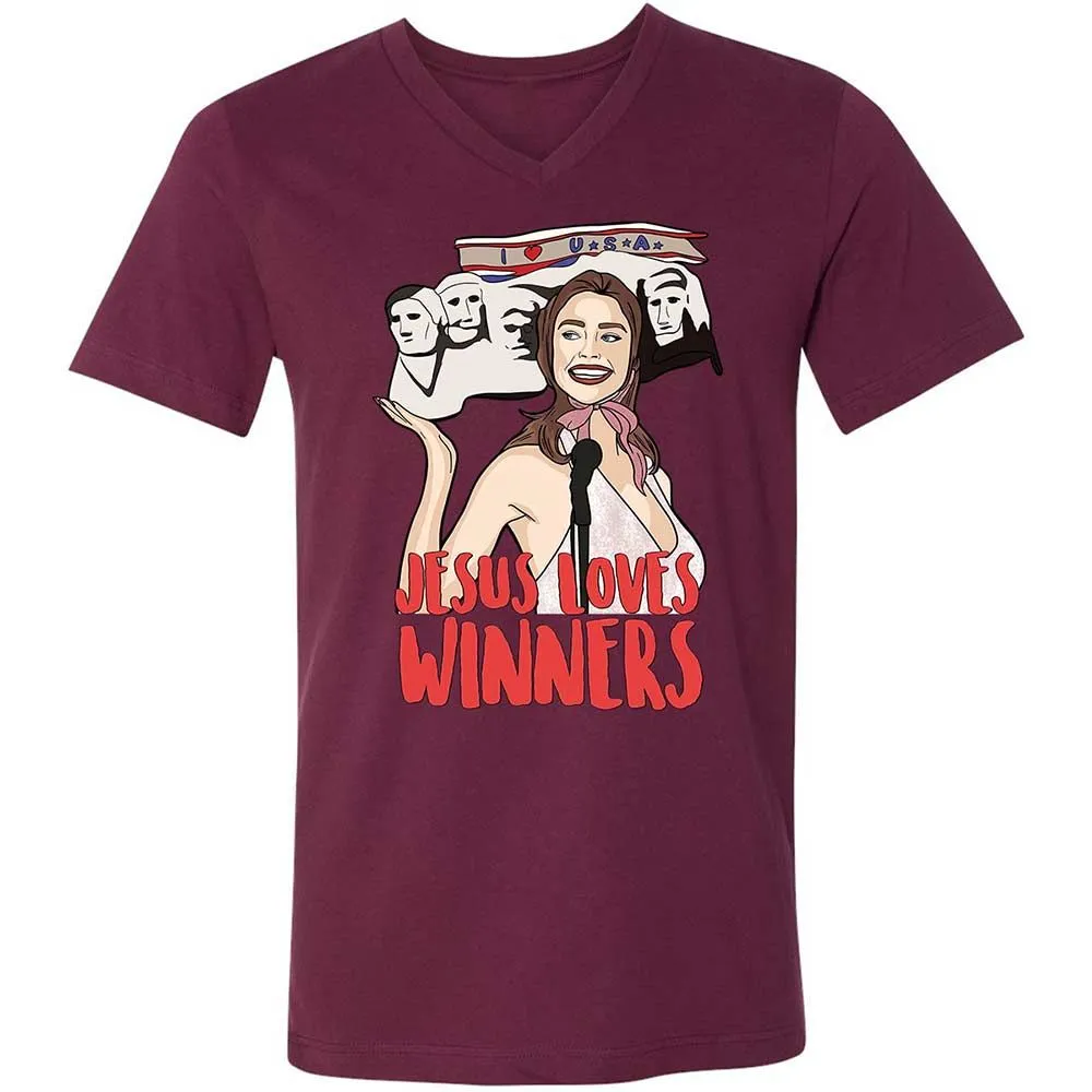 He Loves Winners - Maroon - 14