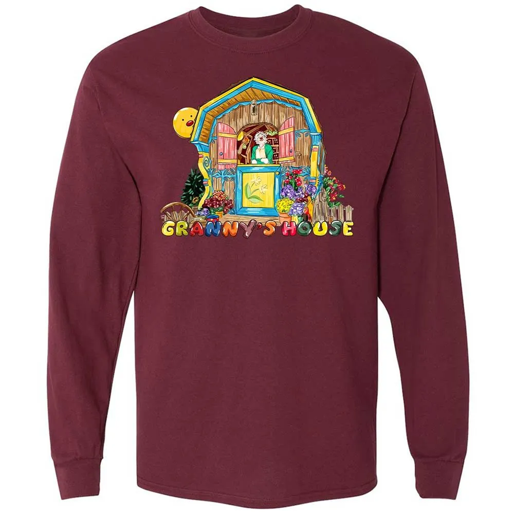 Granny Garbanzo Gardening Sunshine - Maroon - 16