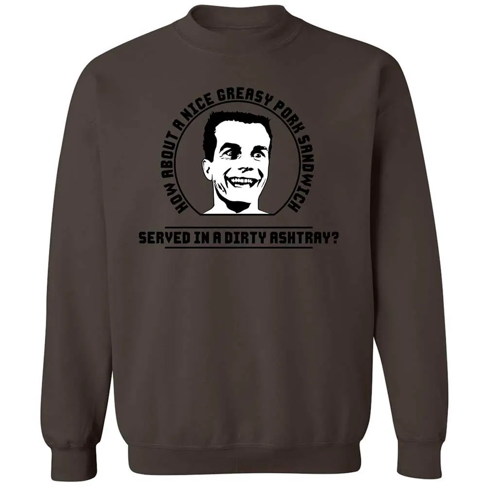 Classic Unisex Sweatshirt - YAMQXJ8K - Dark Chocolate - 16
