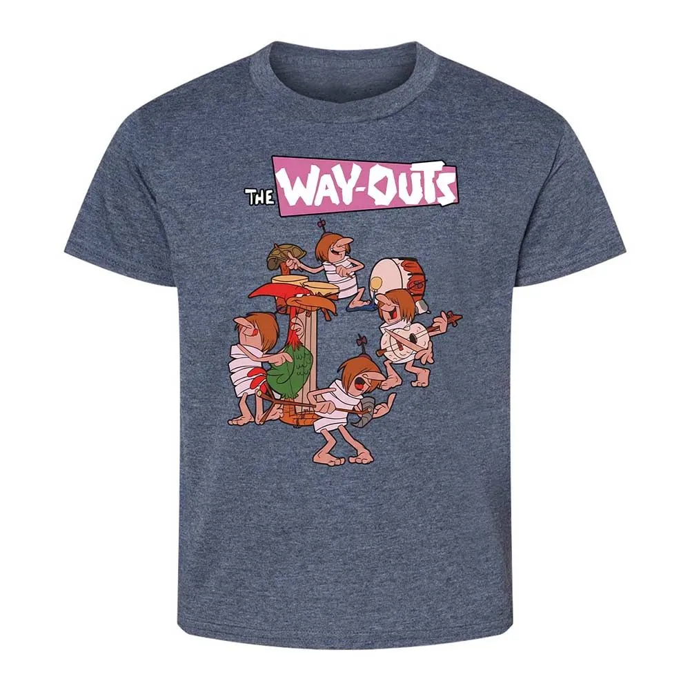 The Way-Outs Groovy 60's - Heather Navy - 15
