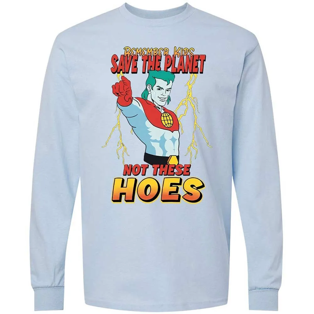 Long Sleeve T-Shirt - PT6ZSRH2 - Light Blue - 4