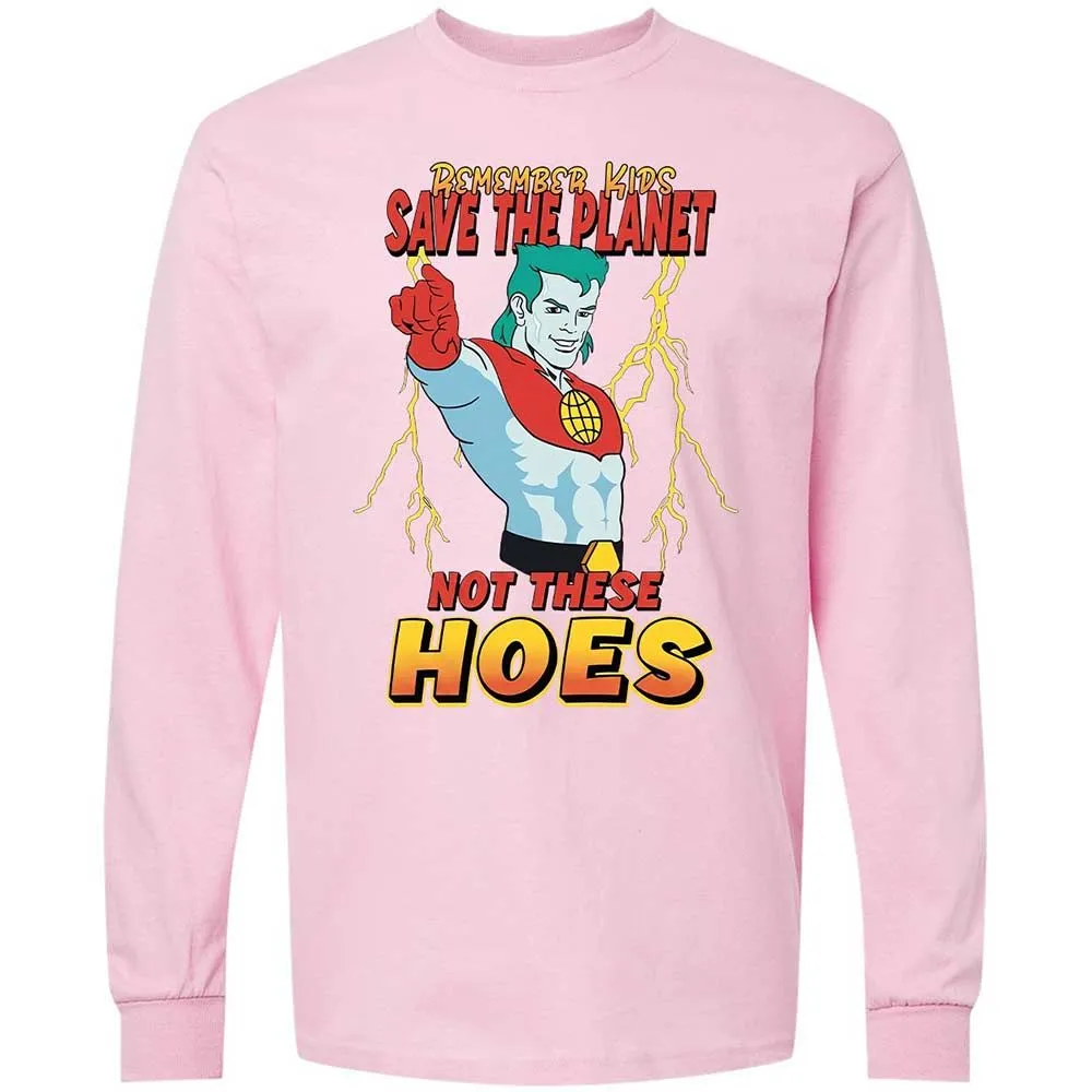 Long Sleeve T-Shirt - PT6ZSRH2 - Light Pink - 6