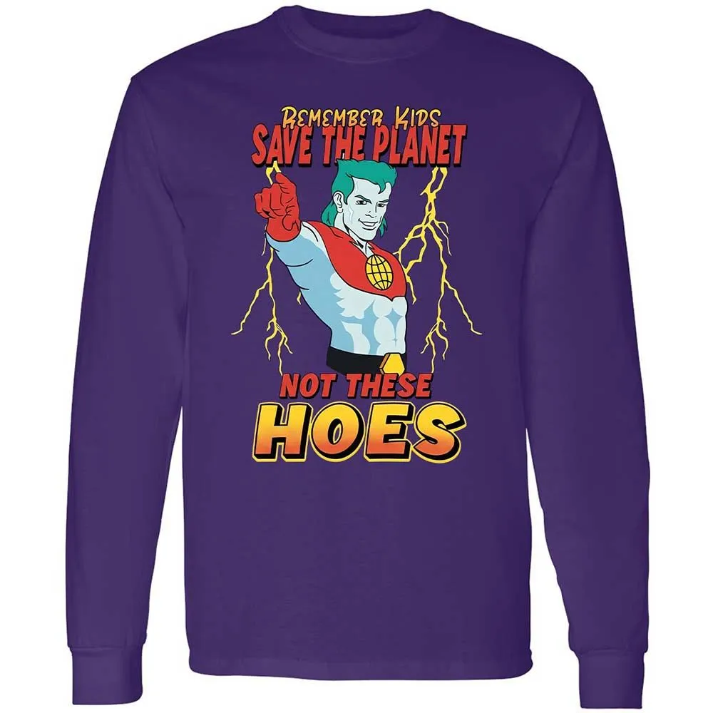 Long Sleeve T-Shirt - PT6ZSRH2 - Purple - 9