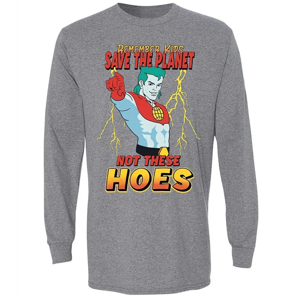 Long Sleeve T-Shirt - PT6ZSRH2 - Graphite Heather - 18