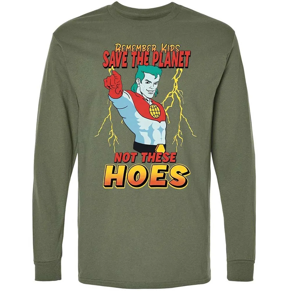 Long Sleeve T-Shirt - PT6ZSRH2 - Military Green - 19