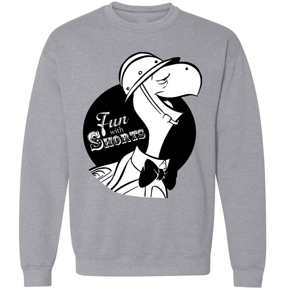 Classic Unisex Sweatshirt - T1HKCQSC - Sport Grey - 3