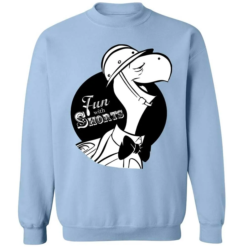 Classic Unisex Sweatshirt - T1HKCQSC - Light Blue - 4