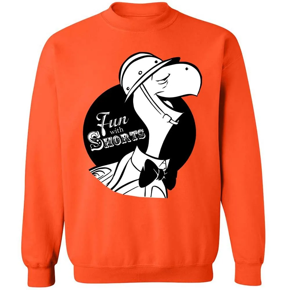 Classic Unisex Sweatshirt - T1HKCQSC - Orange - 12