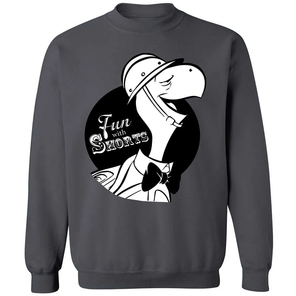 Classic Unisex Sweatshirt - T1HKCQSC - Charcoal - 18