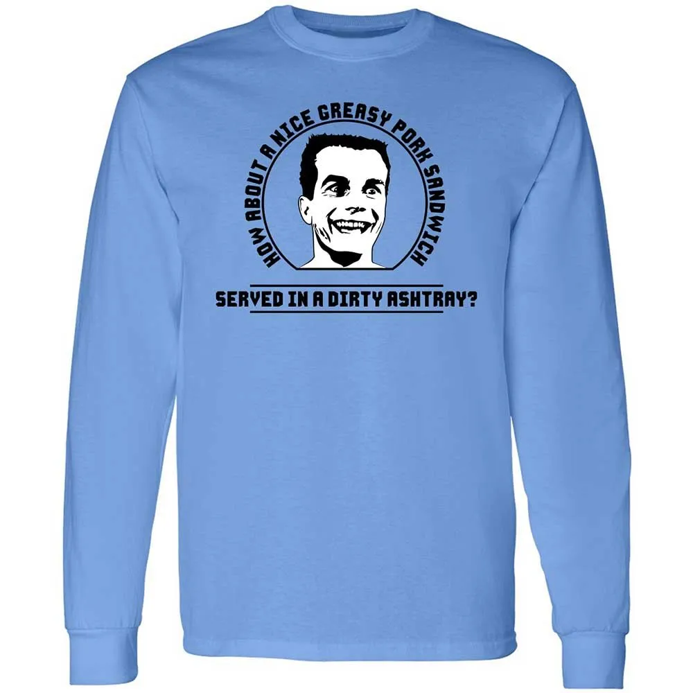 Long Sleeve T-Shirt - MZQAFLLB - Carolina Blue - 5