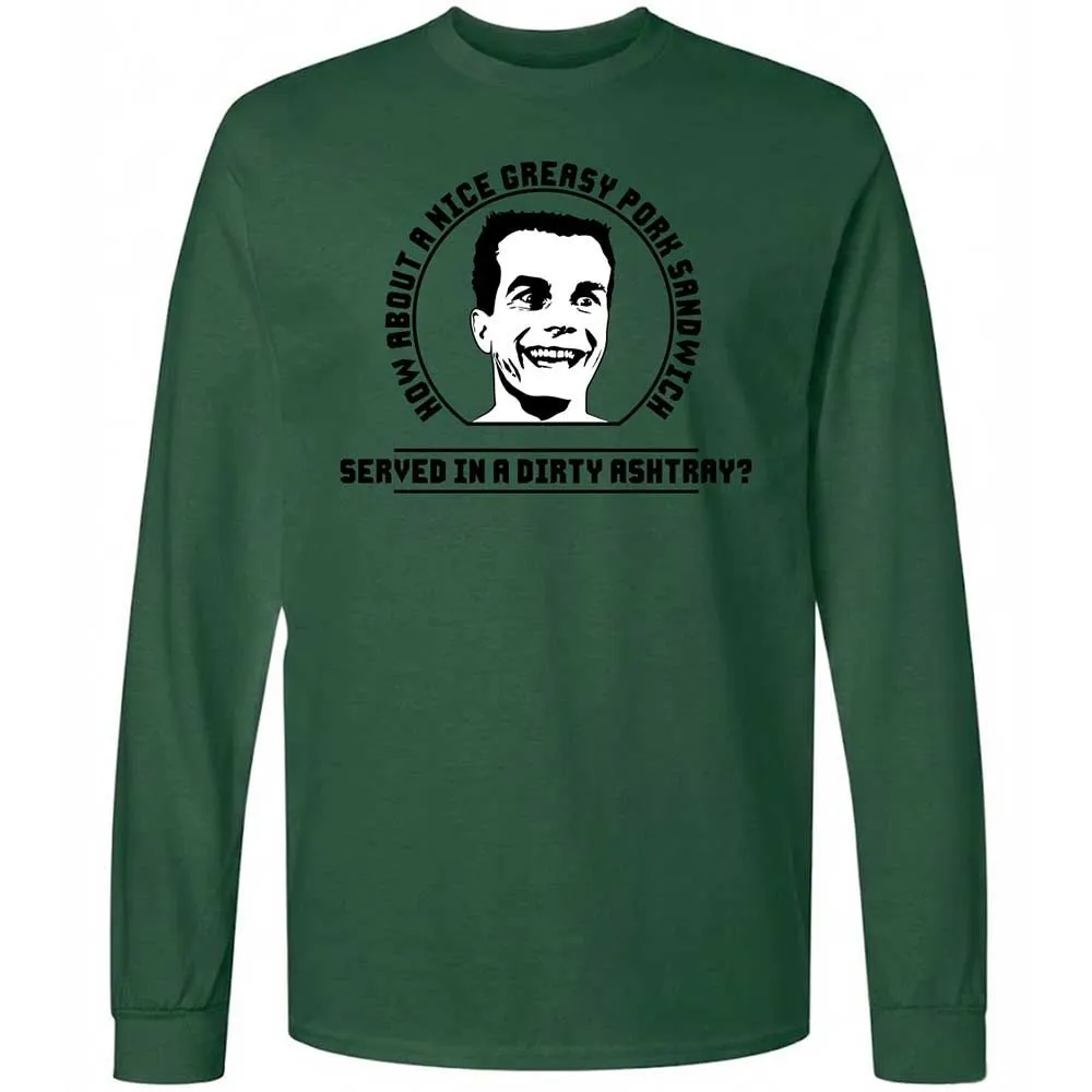 Long Sleeve T-Shirt - MZQAFLLB - Forest Green - 14