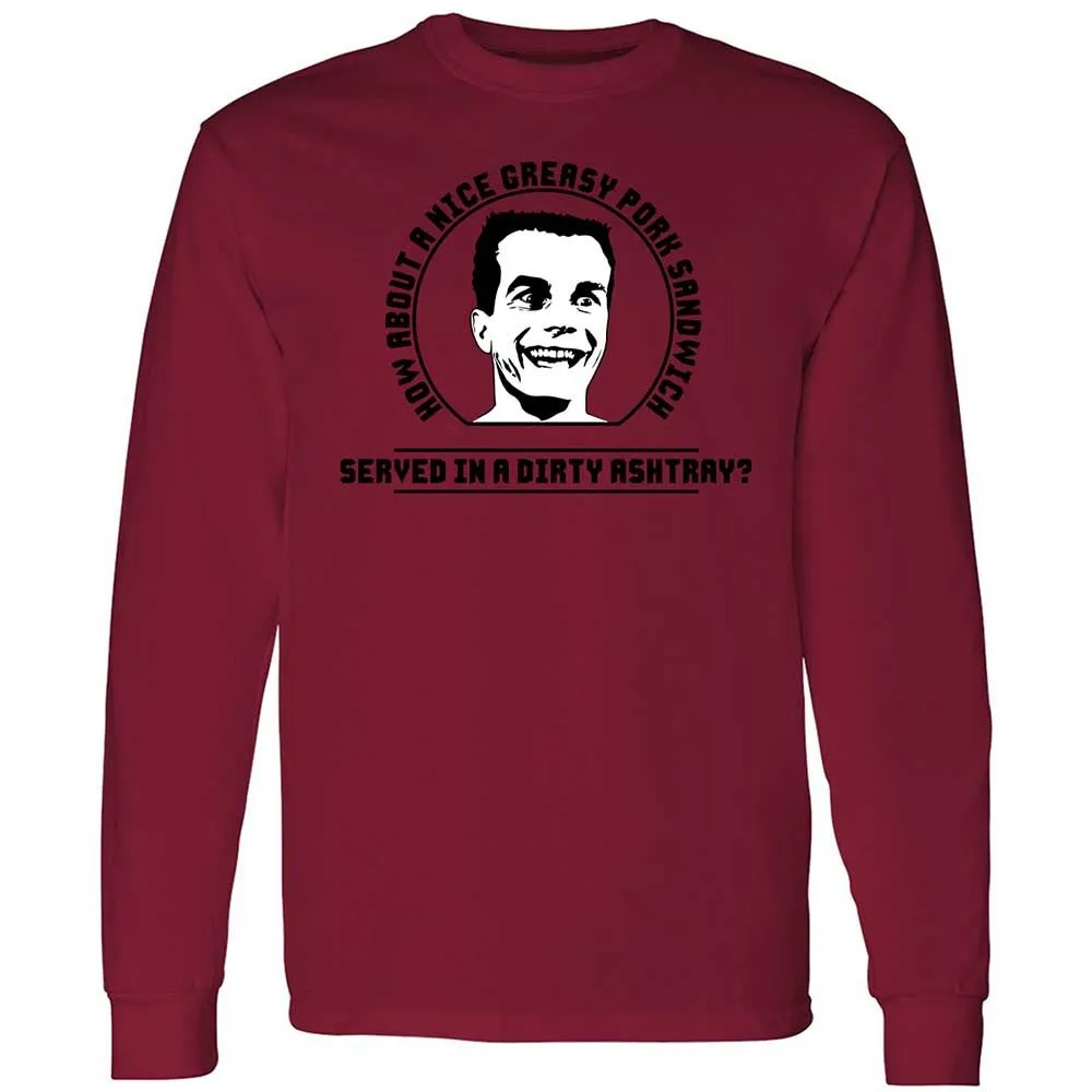 Long Sleeve T-Shirt - MZQAFLLB - Cardinal Red - 17