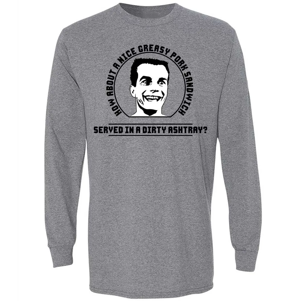 Long Sleeve T-Shirt - MZQAFLLB - Graphite Heather - 18