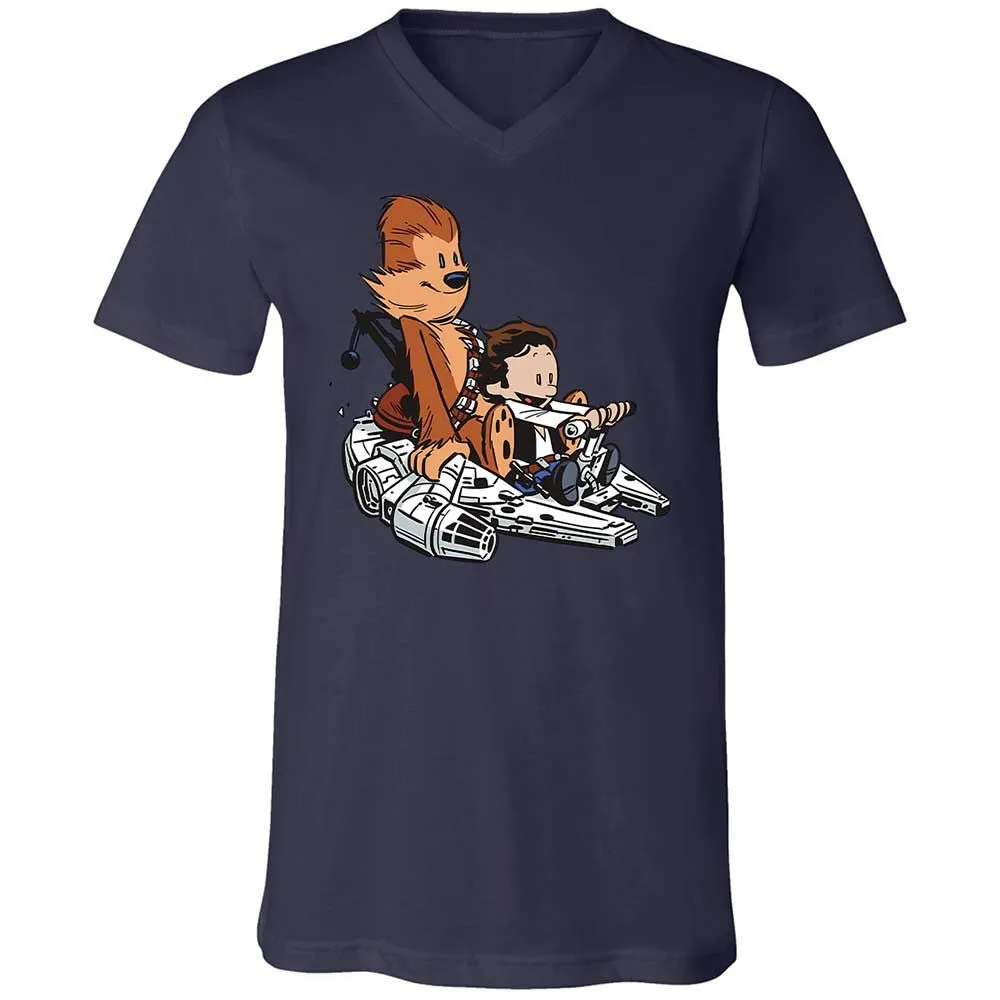 Han and Chewie - Navy - 12