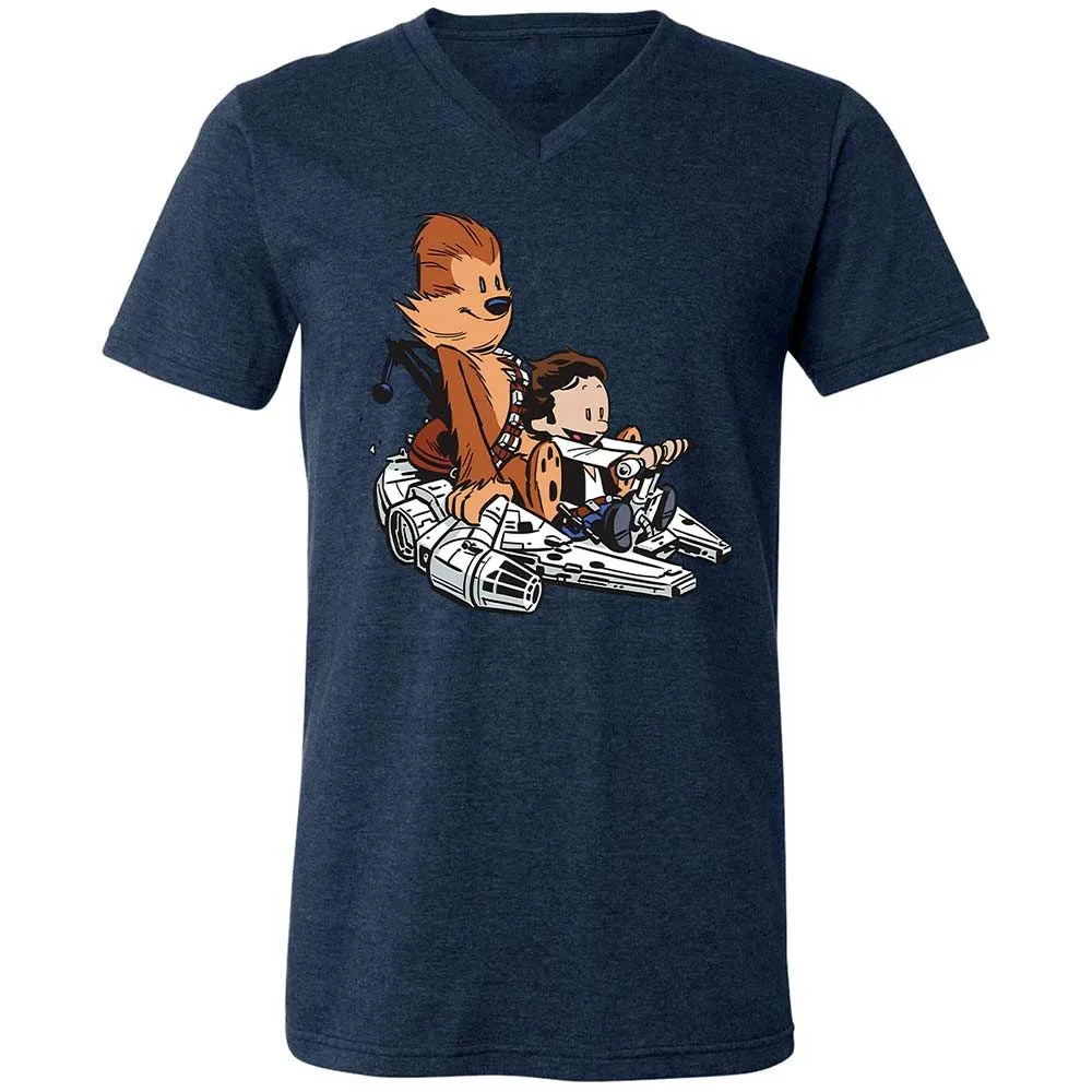 Han and Chewie - Heather Navy - 13