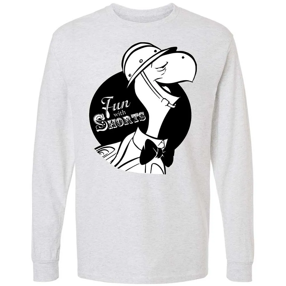 Long Sleeve T-Shirt - VDRB5KY8 - Ash - 2