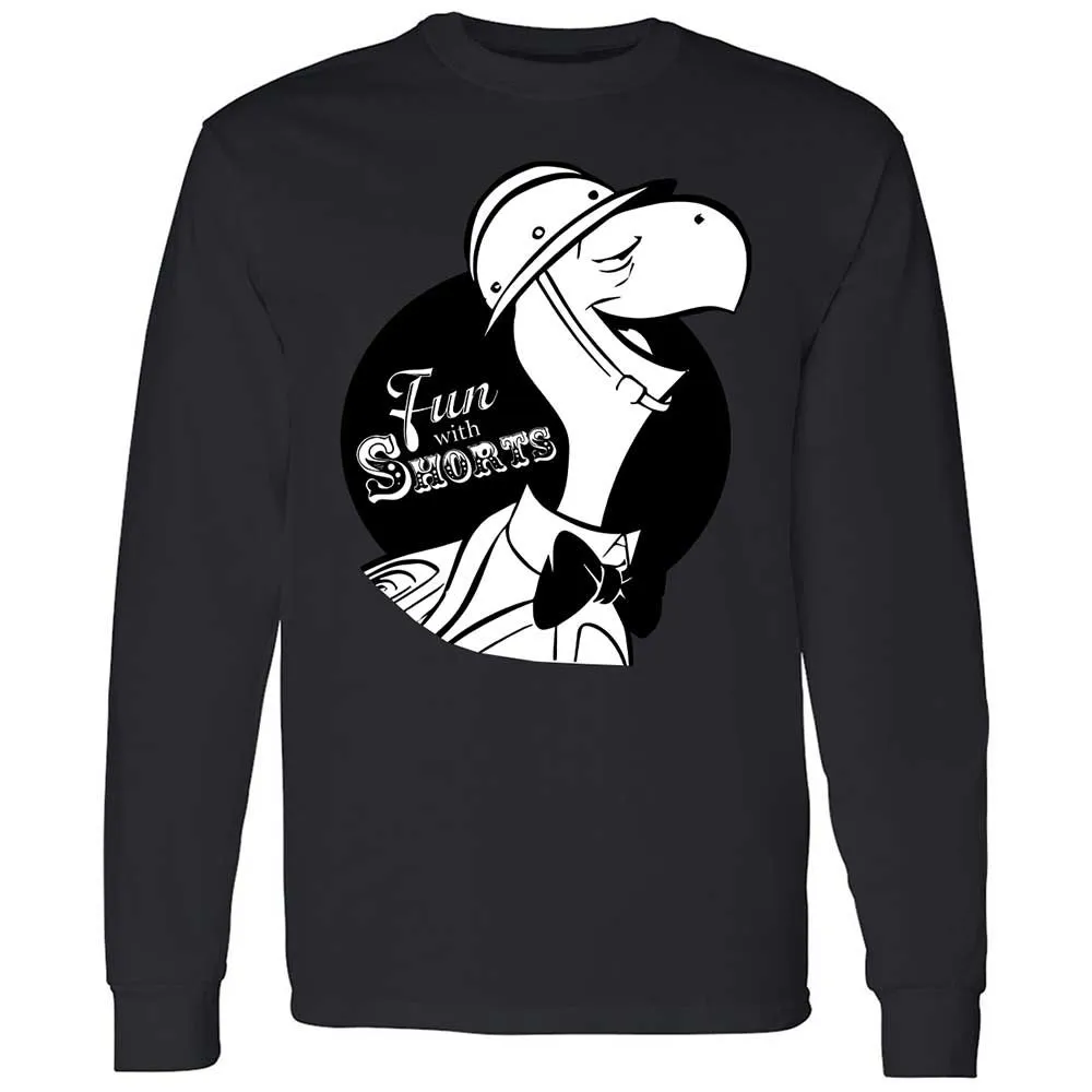 Long Sleeve T-Shirt - VDRB5KY8 - Black - 12