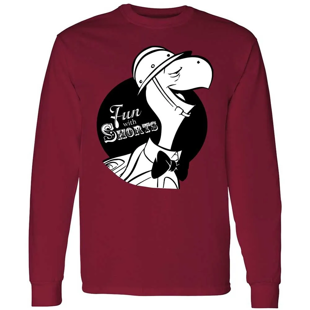 Long Sleeve T-Shirt - VDRB5KY8 - Cardinal Red - 17