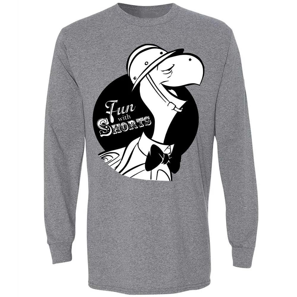 Long Sleeve T-Shirt - VDRB5KY8 - Graphite Heather - 18