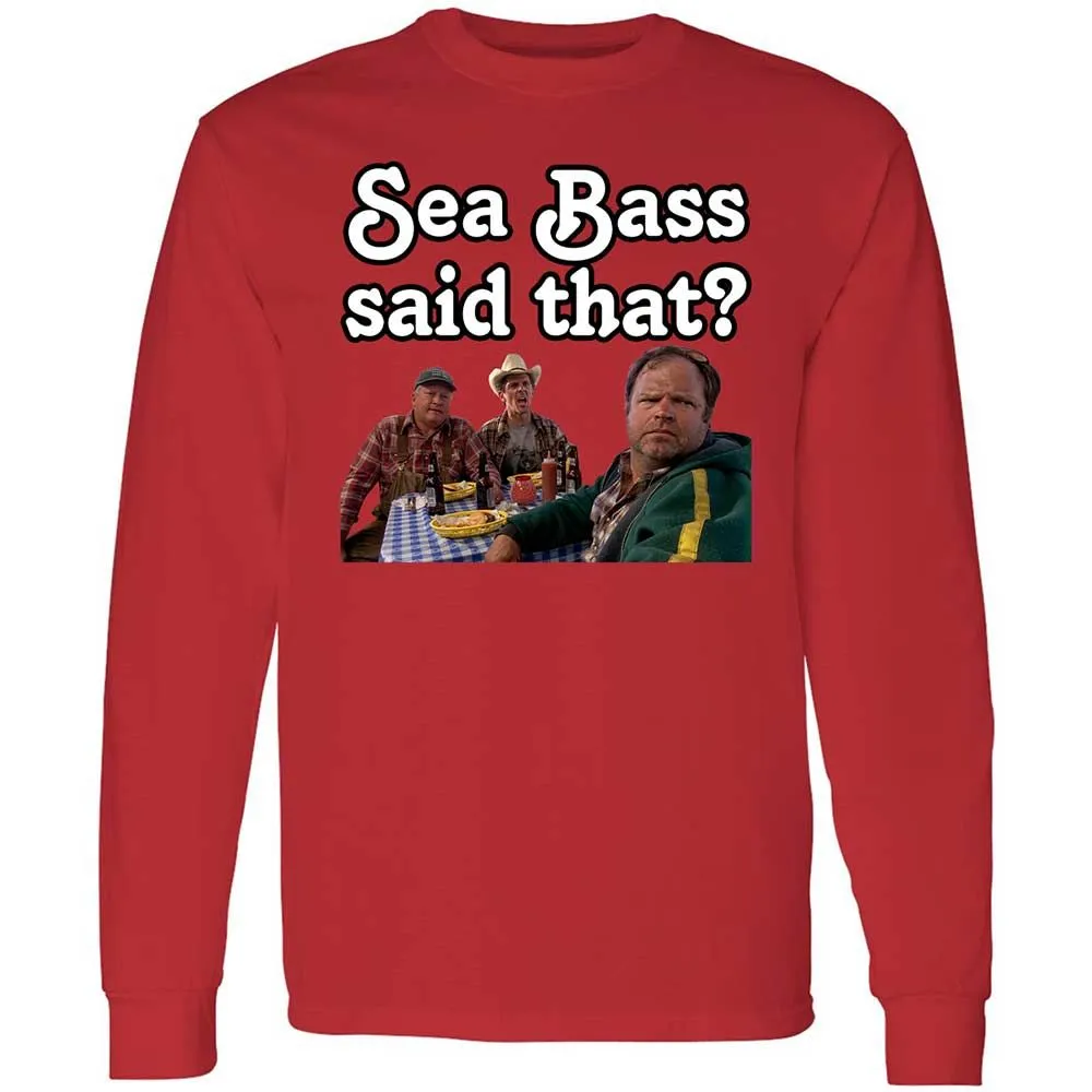 Long Sleeve T-Shirt - U8M7P7N8 - Red - 8