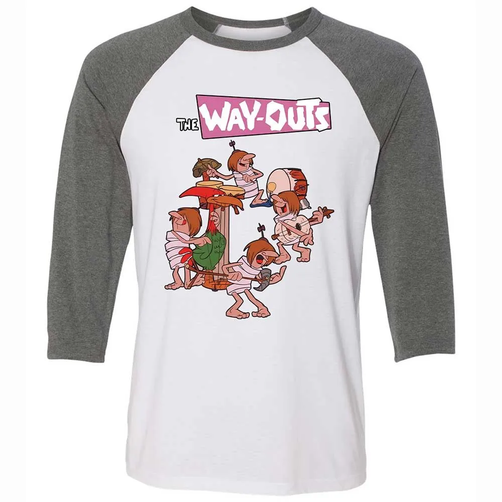 The Way-Outs Groovy 60's - White/Deep Heather - 11