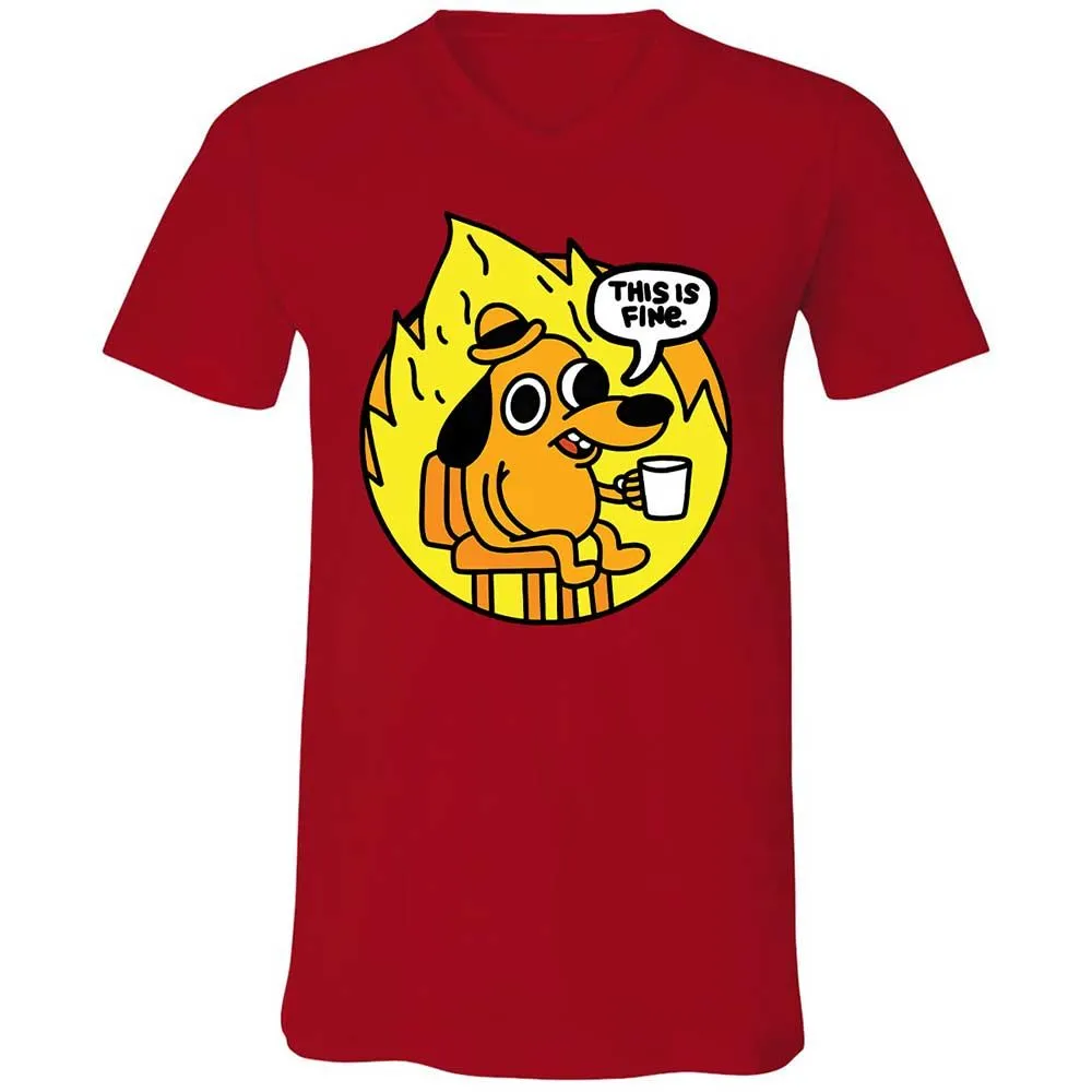 This is Fine - Red - 5