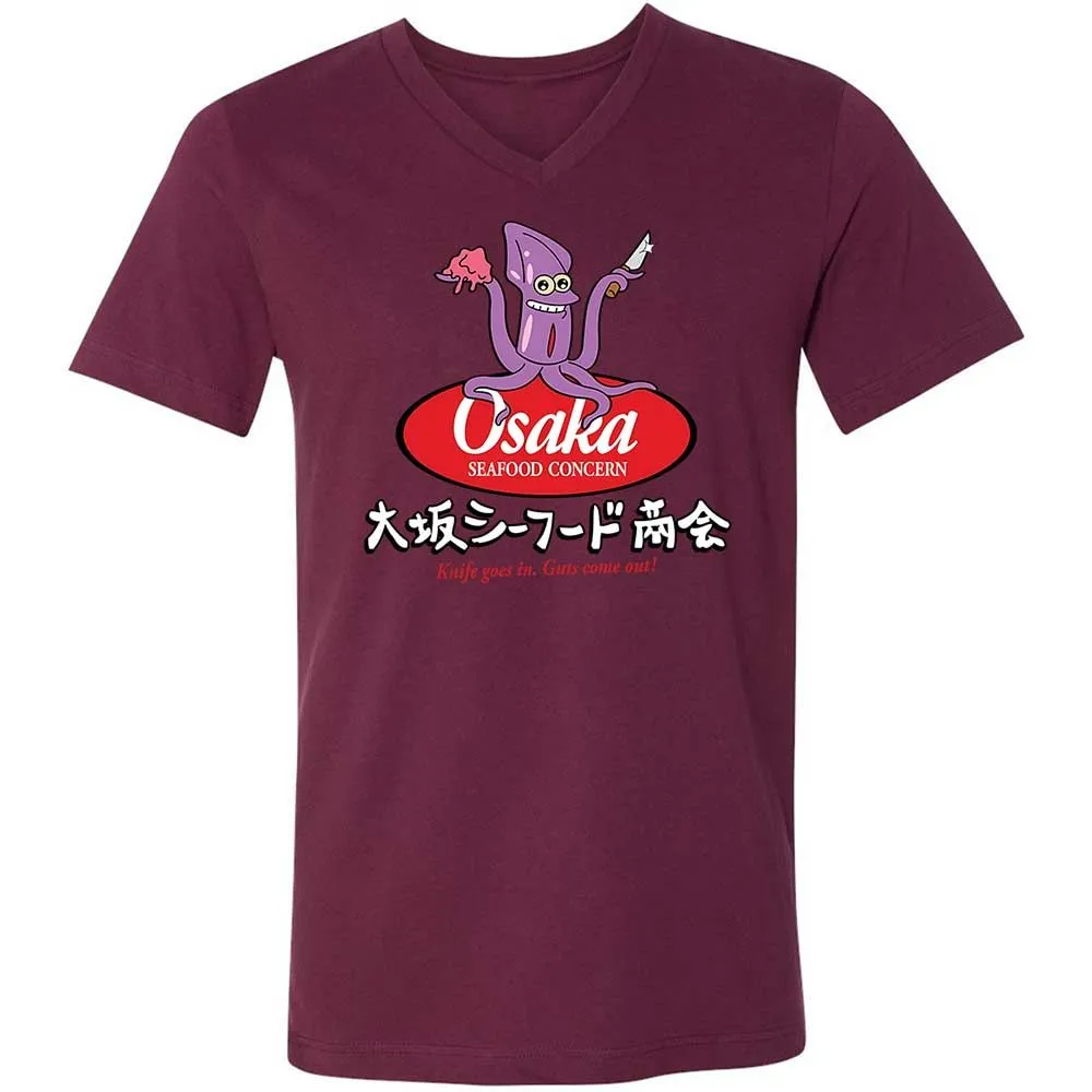Osaka Seafood Concern - Maroon - 14