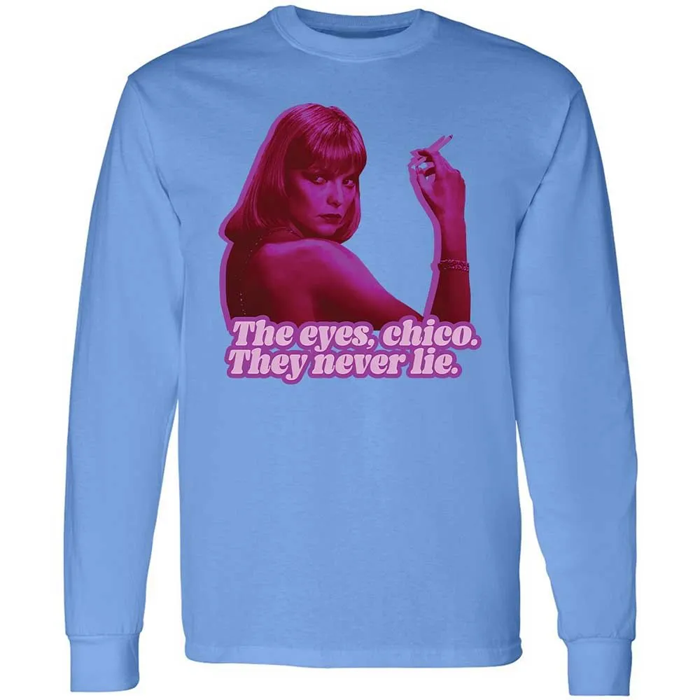 Long Sleeve T-Shirt - KZ3UFQFC - Carolina Blue - 5