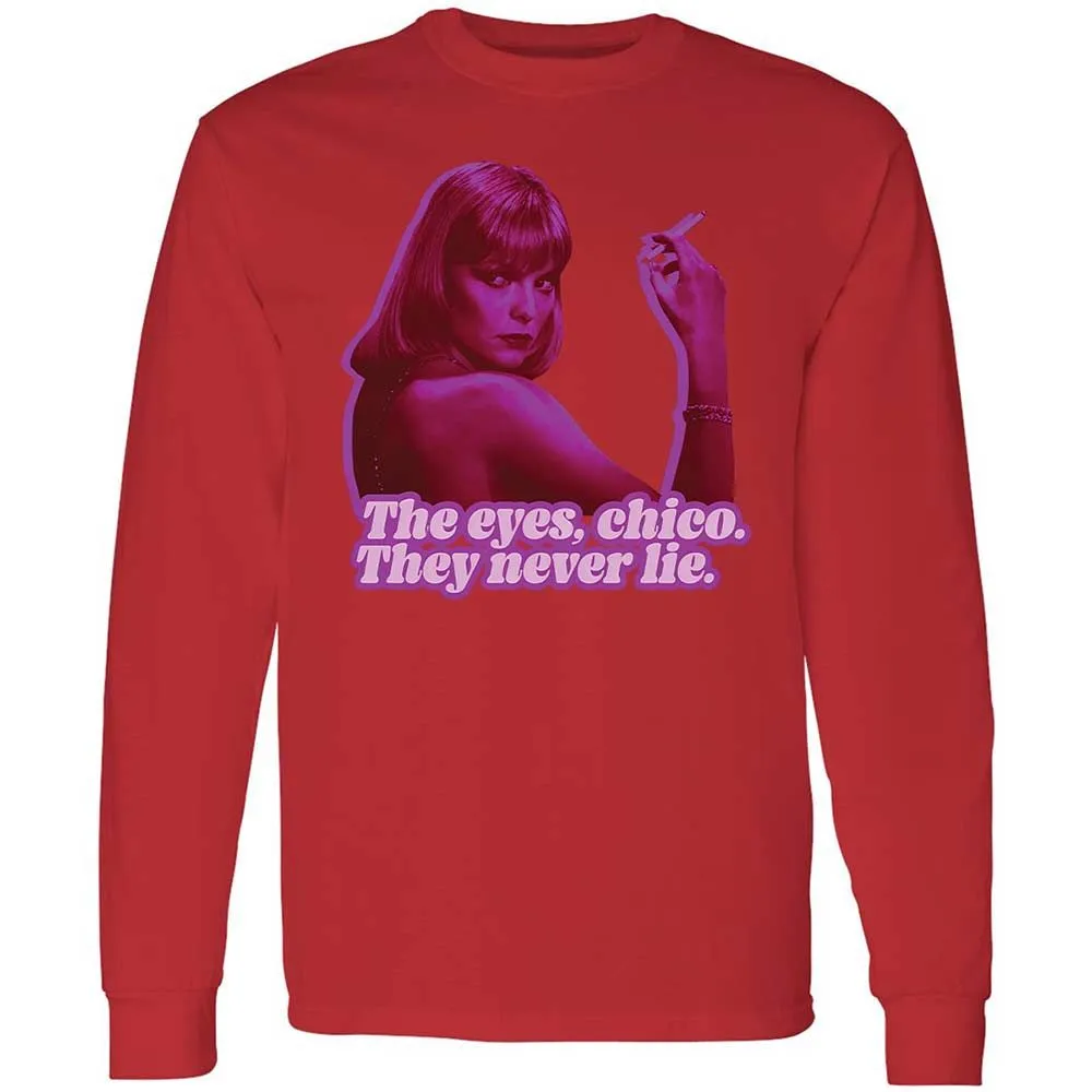 Long Sleeve T-Shirt - KZ3UFQFC - Red - 8