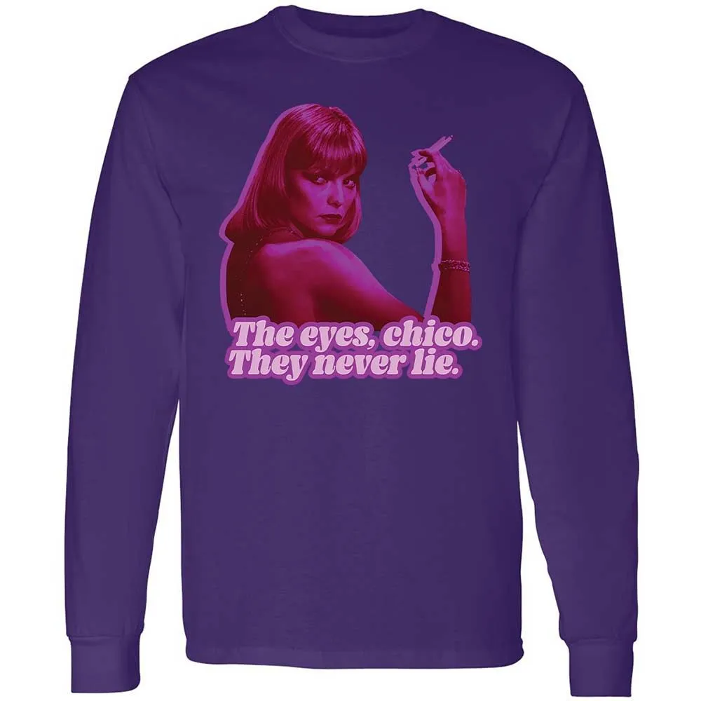 Long Sleeve T-Shirt - KZ3UFQFC - Purple - 9