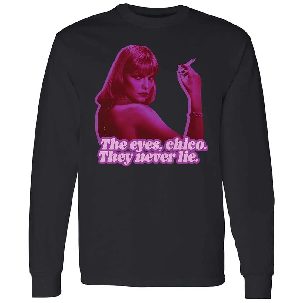 Long Sleeve T-Shirt - KZ3UFQFC - Black - 12
