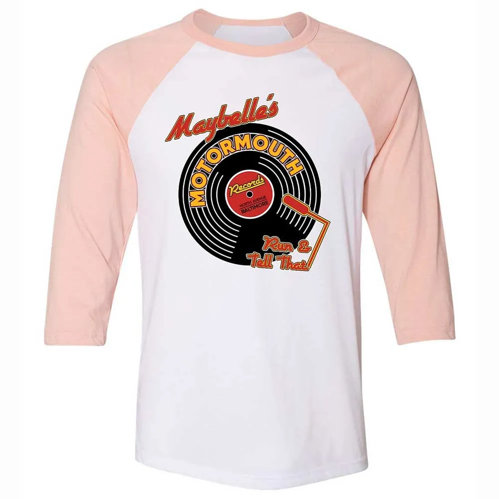 Maybelle's Motormouth Records - White/Heather Peach - 5
