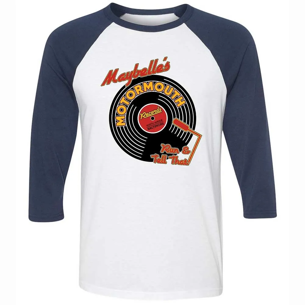 Maybelle's Motormouth Records - White/Navy - 8