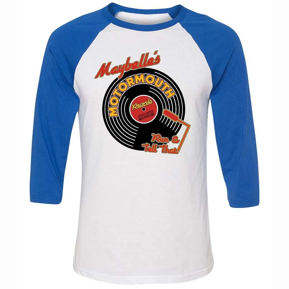 Maybelle's Motormouth Records - White/True Royal - 10