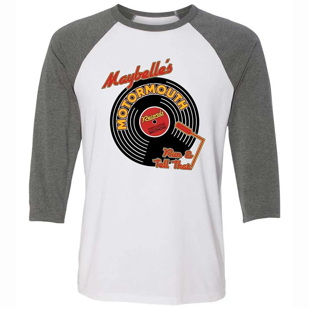 Maybelle's Motormouth Records - White/Deep Heather - 11