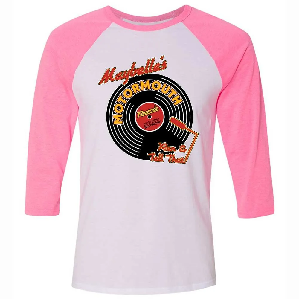 Maybelle's Motormouth Records - White/Neon Pink - 12