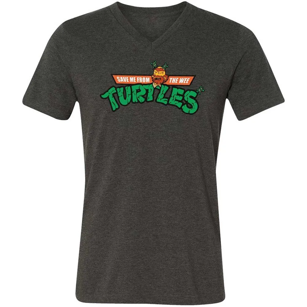 Save Me From The Wee Turtles - Dark Grey Heather - 8