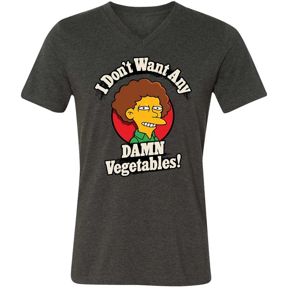 I Don't Want Any Damn Vegetables! - Dark Grey Heather - 8