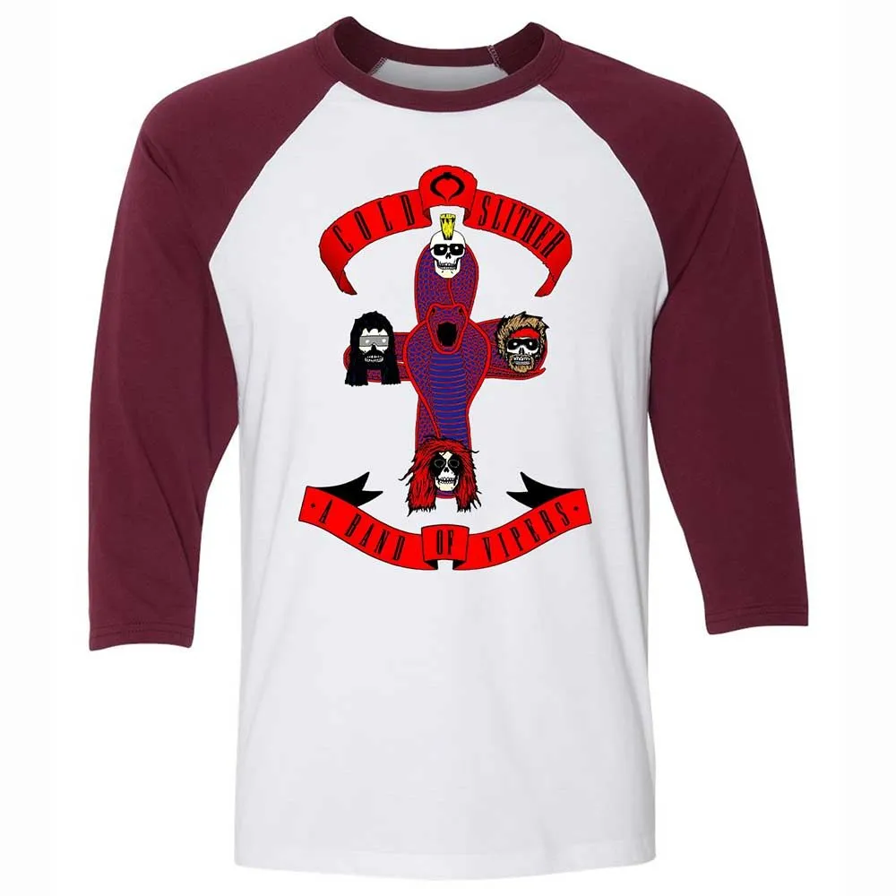 Cold Slither - White/Maroon - 7