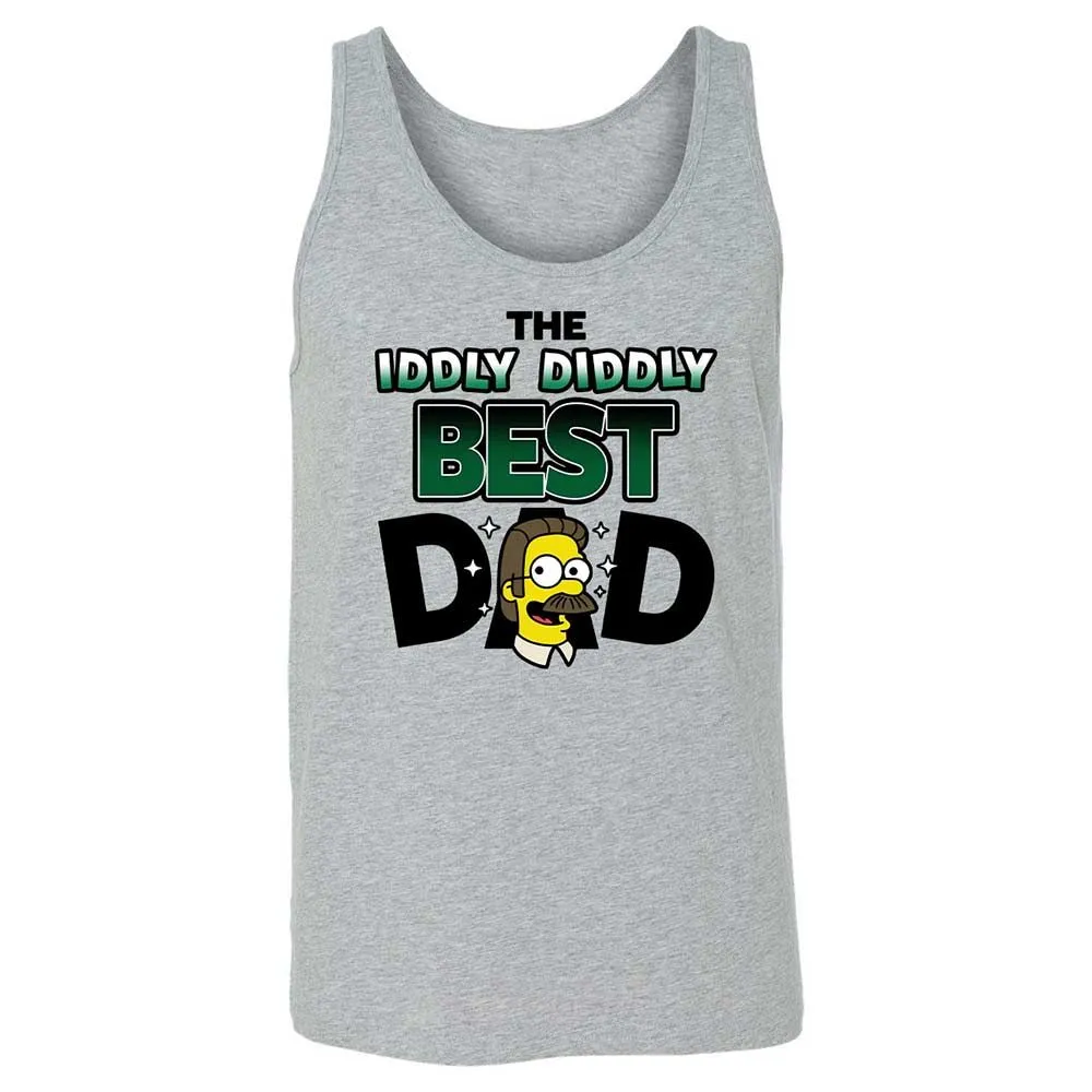 The Iddly diddly best dad - Athletic Heather - 2