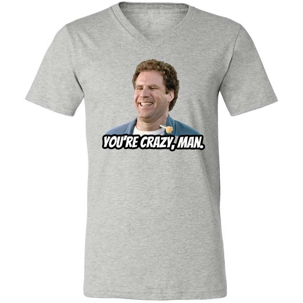 You're crazy, man - Athletic Heather - 2